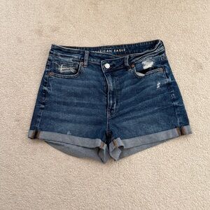 AE medium crossover denim shorts